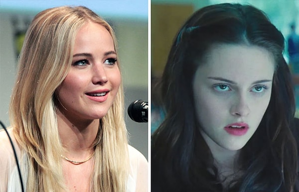 8. Дженнифер Лоуренс пробовалась на роль Беллы Свон в «Сумерках», но вместо нее была выбрана Кристен Стюарт.