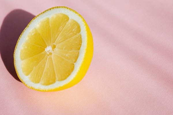 1. Limonun her derde deva olması sizi de mutlu ediyor mu? İşte burada da karşımıza çıktı!