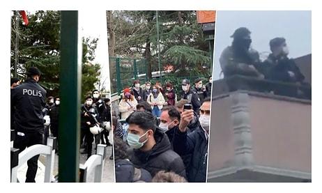 Çatıda Keskin Nişancılar Bekliyor: Boğaziçi'ndeki Eylemlerde Çok Sayıda Öğrenci Gözaltına Alındı