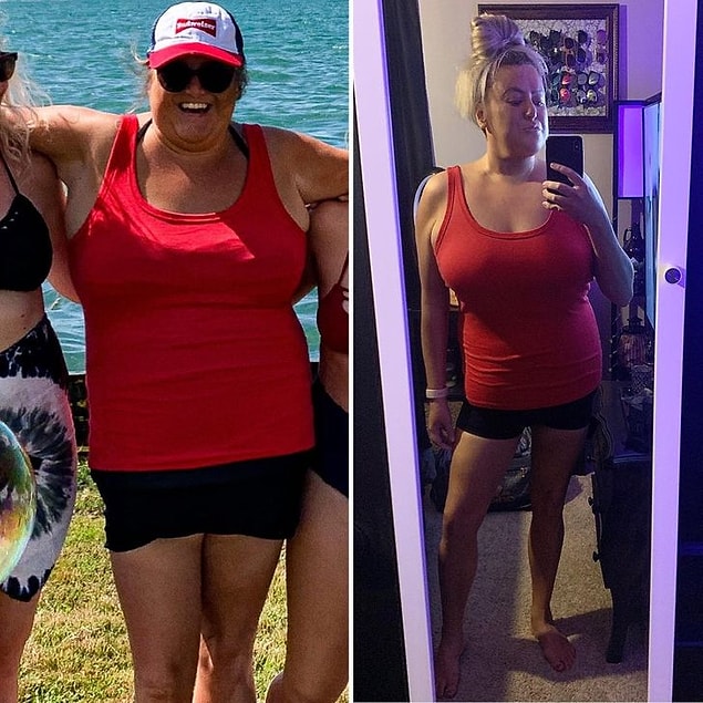 14. "İlk hedef, otuzuncu yaş günümde 90 kg'ın altında olmaktı - neredeyse tamam!"