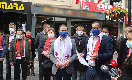 CHP Yalova İl Başkanlığı'nda Toplu İstifa