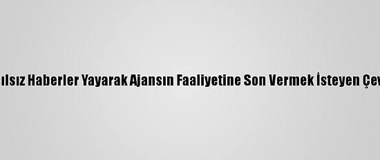 Unrwa: Asılsız Haberler Yayarak Ajansın Faaliyetine Son Vermek İsteyen Çevreler Var