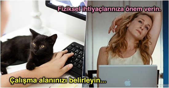 Evden Çalışanlar İçin Üretkenliklerini Artırmalarını Sağlayacak Etkili İpuçları