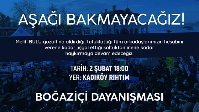 Söz konusu paylaşımda, “Kayyım düzenini yerle bir etmek için, hep beraber; bir adım, bir adım daha! gözaltılara, baskılara, tutuklamalara teslim olmayacağız!” ifadeleri kullanıldı.