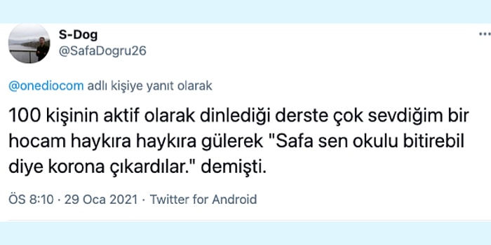 Online Eğitim Esnasında Yaşadıkları İlginç Olayları Paylaşarak Güldüren Takipçilerimiz