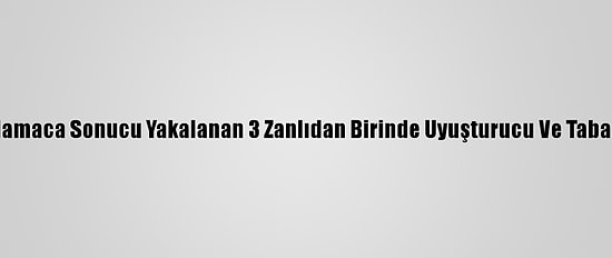 Kocaeli'de Kovalamaca Sonucu Yakalanan 3 Zanlıdan Birinde Uyuşturucu Ve Tabanca Ele Geçirildi