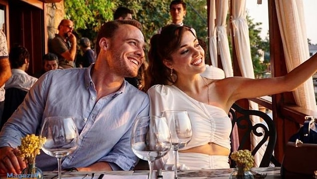 Dilinizi ısırın da nazar değmesin! Kerem ve Hande birlikte çok mutlu görünüyorlar