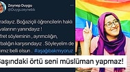 Boğaziçi Öğrencilerine ve LGBTİ'lere Destek Veren Başörtülü Genç Kadına Yapılan Çağ Dışı Yorumlar