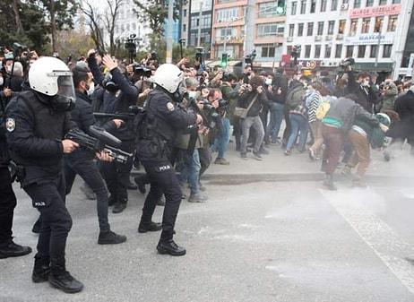Kadıköy'de Boğaziçi Öğrencilerine Destek İçin Toplanan Gruba Polis Müdahale Etti