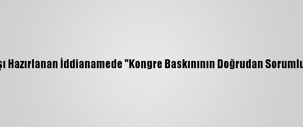 Trump, Kendisine Karşı Hazırlanan İddianamede "Kongre Baskınının Doğrudan Sorumlusu Olmakla" Suçlandı
