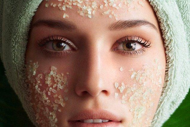 5. Hassas cilde peeling yaparken dikkatli olmalısın.