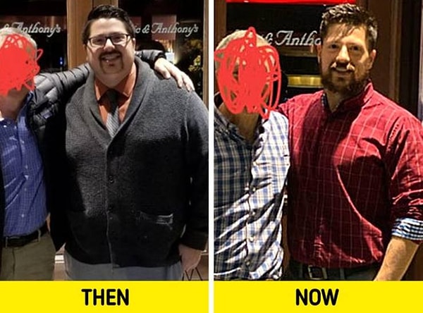 8. "Мой дядя с трудом мог обхватить меня рукой до похудения".