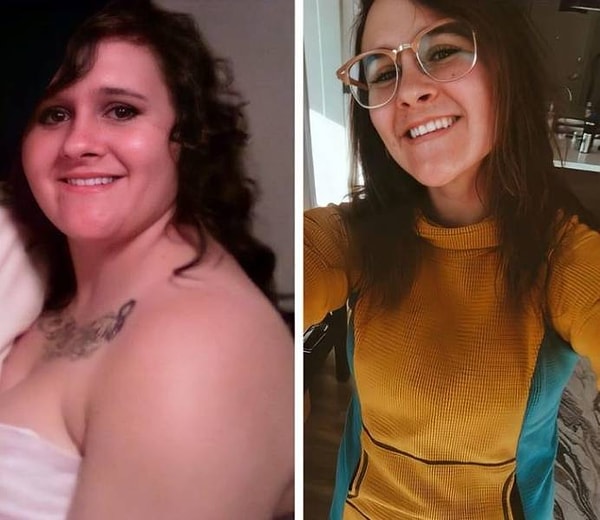 18. "Вы когда-нибудь гордились своим собственным прогрессом? Я не могу поверить, что скинула целых 30 кг!"