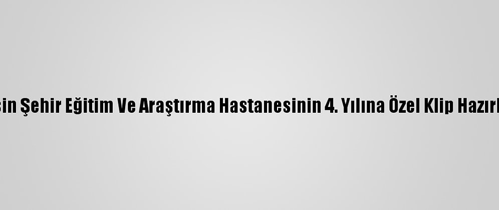 Mersin Şehir Eğitim Ve Araştırma Hastanesinin 4. Yılına Özel Klip Hazırlandı