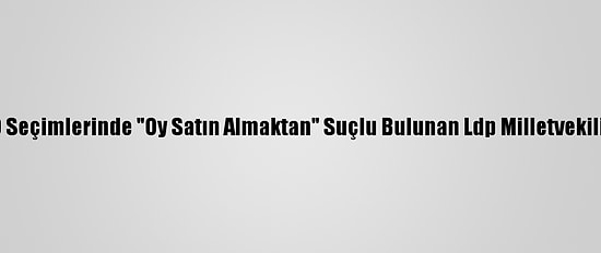 Japonya'da 2019 Seçimlerinde "Oy Satın Almaktan" Suçlu Bulunan Ldp Milletvekili Kawai İstifa Etti