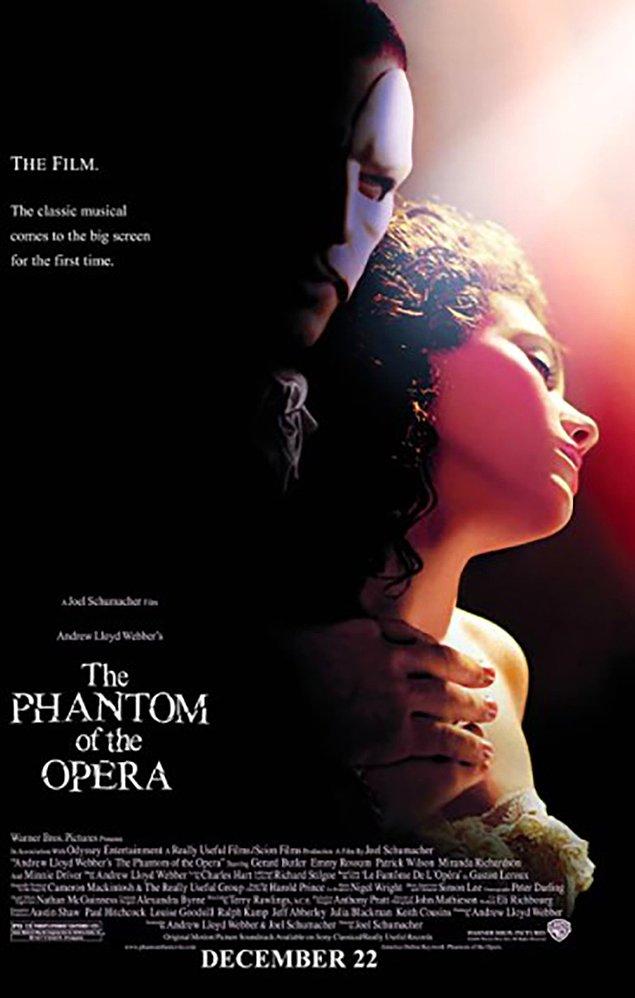 10. The Phantom Of The Opera (2004) IMDb: 7,2