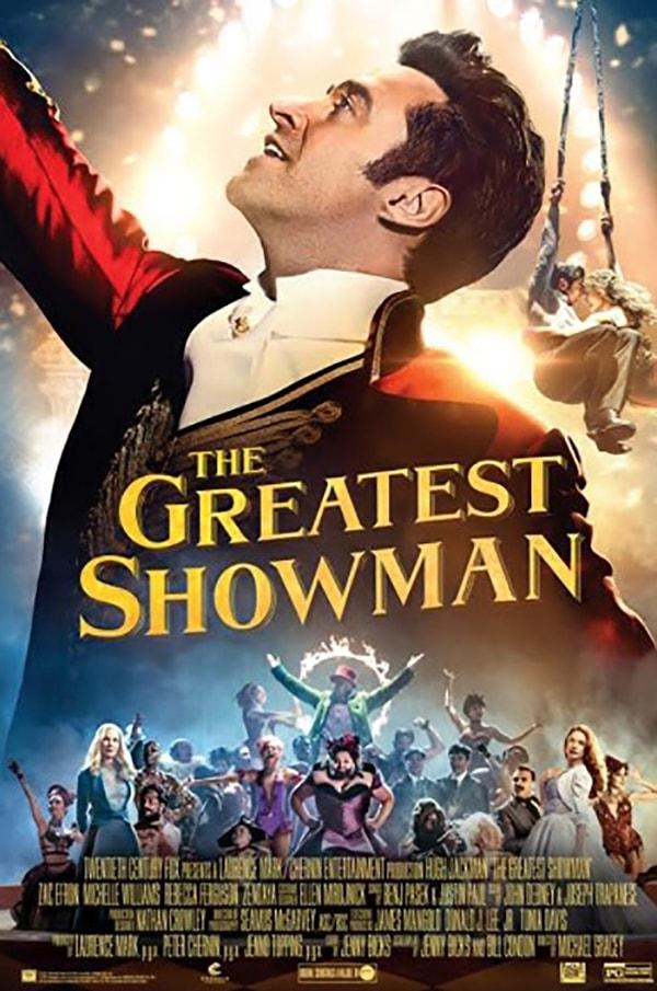 6. The Greatest Showman (2017) IMDb: 7,6