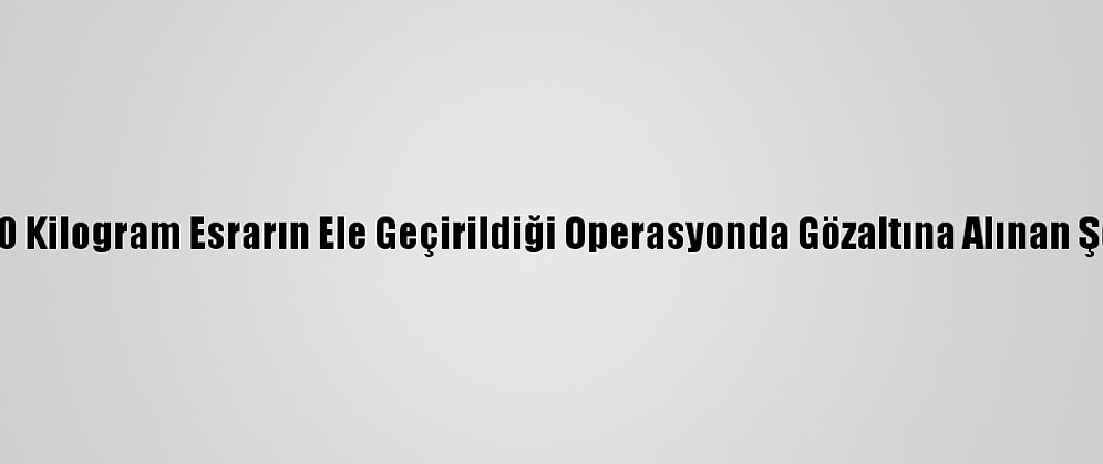 Kapıkule'de 230 Kilogram Esrarın Ele Geçirildiği Operasyonda Gözaltına Alınan Şoför Tutuklandı
