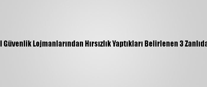 Samsun'da Sahil Güvenlik Lojmanlarından Hırsızlık Yaptıkları Belirlenen 3 Zanlıdan Biri Yakalandı