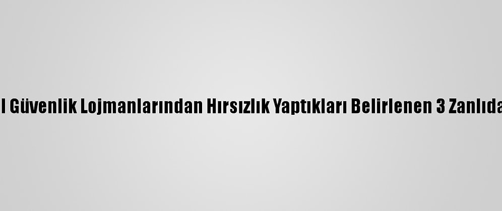 Samsun'da Sahil Güvenlik Lojmanlarından Hırsızlık Yaptıkları Belirlenen 3 Zanlıdan Biri Yakalandı