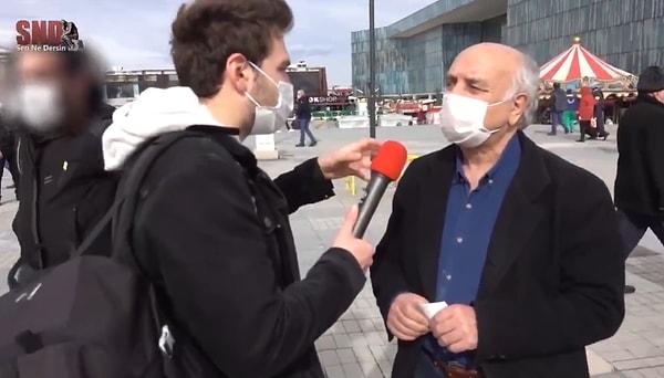 'Sen Ne Dersin?' isimli YouTube kanalının röportajına polis müdahale etti.