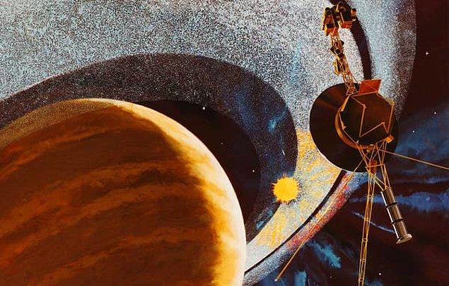 16. Voyager 1 olarak bilinen uzay aracı muhtemelen Dünya'nın kendisinden daha uzun süre var olacak.