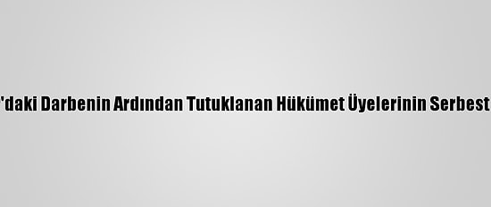 Bmgk'den Myanmar'daki Darbenin Ardından Tutuklanan Hükümet Üyelerinin Serbest Bırakılması Çağrısı