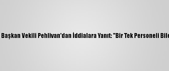 Menemen Belediye Başkan Vekili Pehlivan'dan İddialara Yanıt: "Bir Tek Personeli Bile İşten Çıkarmadık"