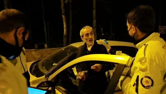 Kısıtlamada Ehliyetsiz ve Alkollü Yakalanan Sürücü: 'Alkol Var, Her Şey Var, Sıkıntı Yok'