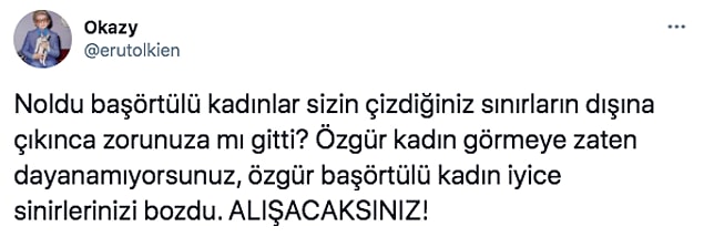 Bu kadınlar sizin kuklanız değil! Uzman oldukları konularda olsun ya da olmasın canları nerede olmak istiyorsa orada yer alırlar. Buna alışacaksınız!