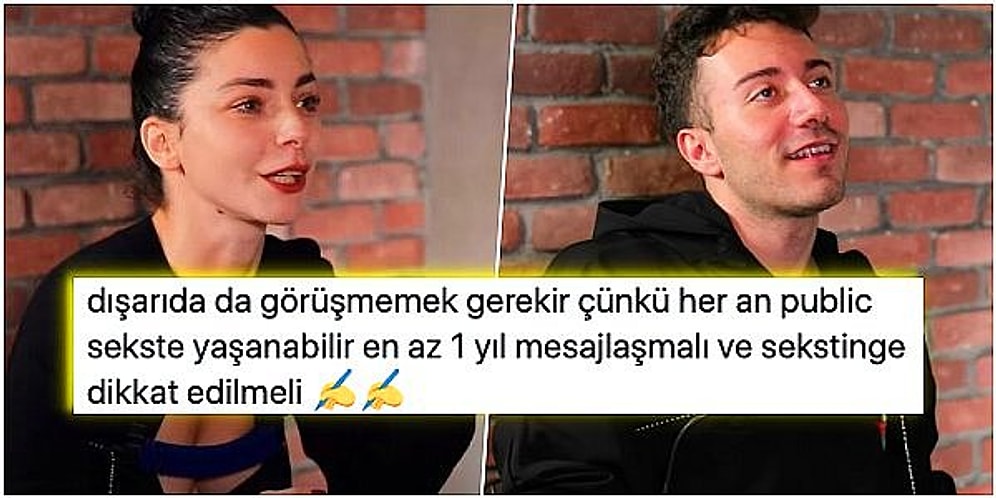 Enes Batur'a Konuk Olan Merve Boluğur 'Eve Çağıran Bir Erkek Cinsellik İster' Diyerek Tartışma Yarattı