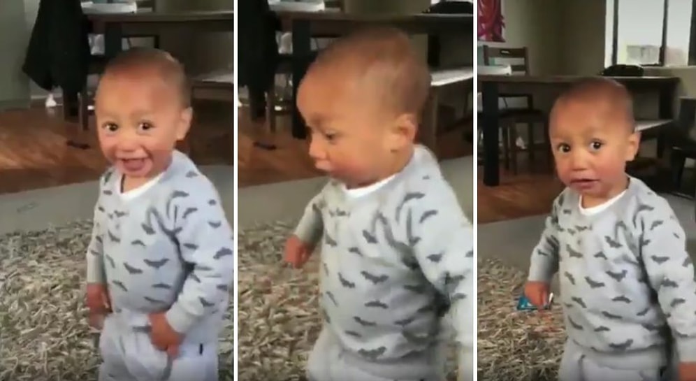 Öğrendiği Haka Dansını Uygulamalı Olarak Gösteren Ufaklık