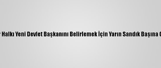 Ekvador Halkı Yeni Devlet Başkanını Belirlemek İçin Yarın Sandık Başına Gidecek
