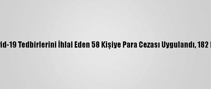 Adana'da Bir Kafede Kovid-19 Tedbirlerini İhlal Eden 58 Kişiye Para Cezası Uygulandı, 182 Bin 700 Lira Ceza Kesildi