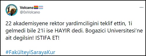 Boğaziçi'ne İki Yeni Fakülte Kararı İçin 'Hayırlı Olsun' Diyen Melih Bulu'ya Tepkiler