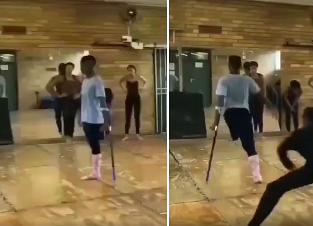 Tek Bacağı Olmamasına Rağmen Hayallerinin Peşinden Giderek Dans Etmeyi Öğrenen Adam