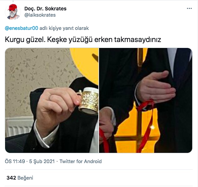 Ardından olayın kurgu olduğunu iddia edeneler de oldu...