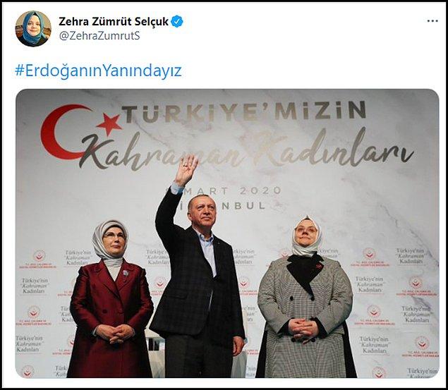 İşte kabine üyelerinin Erdoğan fotoğrafları ile paylaştığı destek mesajları 👇