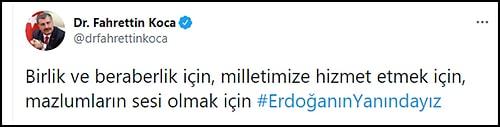 Twitter'da #ErdoğanınYanındayız Etiketiyle Yapılan Paylaşımlar 2.5 Milyona Yaklaştı!