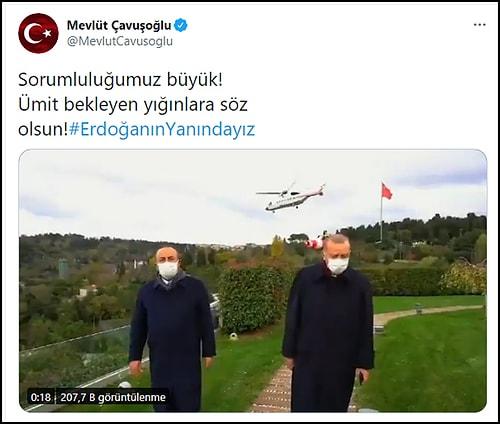 Twitter'da #ErdoğanınYanındayız Etiketiyle Yapılan Paylaşımlar 2.5 Milyona Yaklaştı!