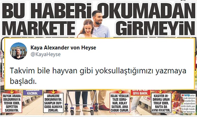 Takvim'in Alışveriş Önerileri Gündemde: Tok Karnına Çıkın, Çocuklar Olmasın; Araba Değil Sepet Kullanın