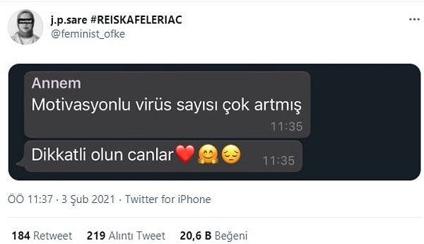 1. Bir de motivasyonlusu mu çıktı başımıza...