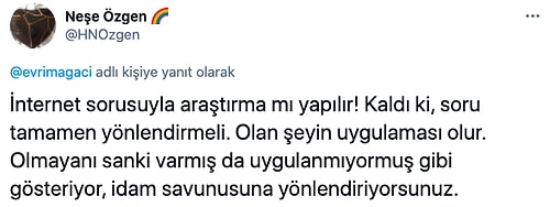 Evrim Ağacı, Twitter'da Gündeme Getirdiği 'Türkiye'de İdam Cezası' Başlıklı Anketle Tepkilerin Odağında