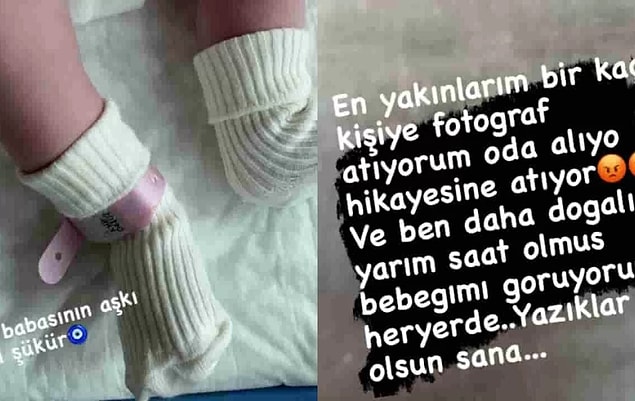 17. Alişan, yeni doğan bebeğinin fotoğrafının sosyal medyada paylaşılmasına tepki gösterdi.