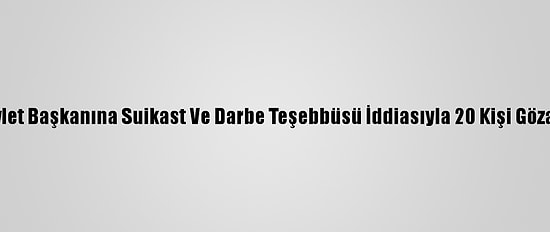 Haiti'de Devlet Başkanına Suikast Ve Darbe Teşebbüsü İddiasıyla 20 Kişi Gözaltına Alındı