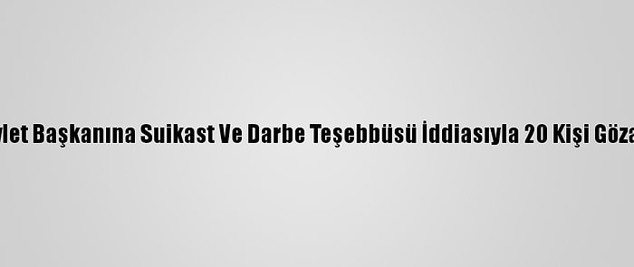 Haiti'de Devlet Başkanına Suikast Ve Darbe Teşebbüsü İddiasıyla 20 Kişi Gözaltına Alındı