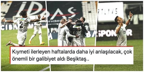 Kartal Zirvede Puanları Eşitledi! 75 Dakika 10 Kişi Oynayan Beşiktaş, Konyaspor Engelini Rosier ile Geçti