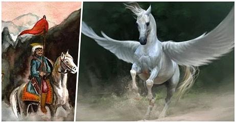 Kanatlı Yapısıyla Pegasus'a Benzeyen Türk Mitolojisindeki Kutsal Varlık: 'Tulpar'