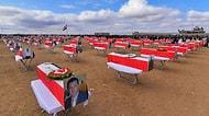 Irak'ta Ezidiler IŞİD'in Öldürdüğü 104 Kişiyi Toprağa Verdi