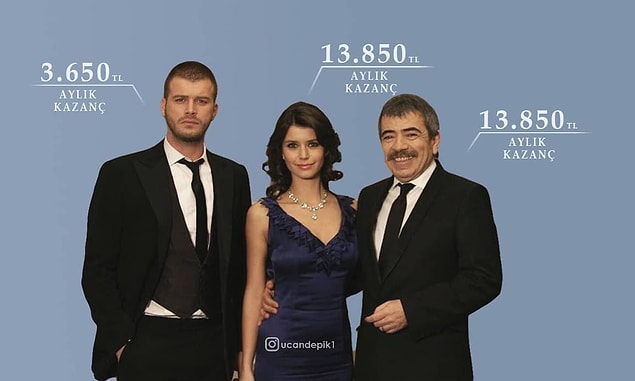 6. Adnan Bey maaşının yarısını Bihter'e vermiş.
